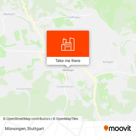 Карта Münsingen