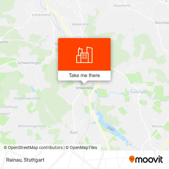 Карта Rainau