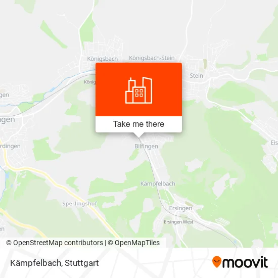 Карта Kämpfelbach