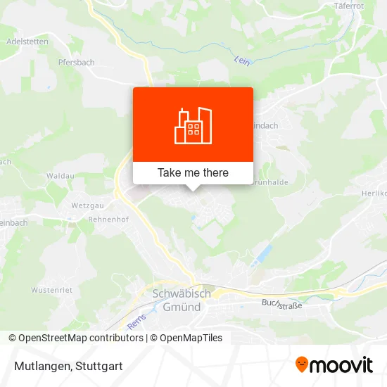 Карта Mutlangen