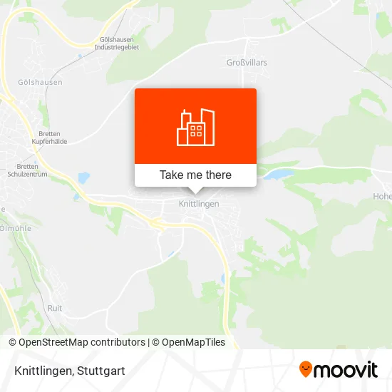 Карта Knittlingen
