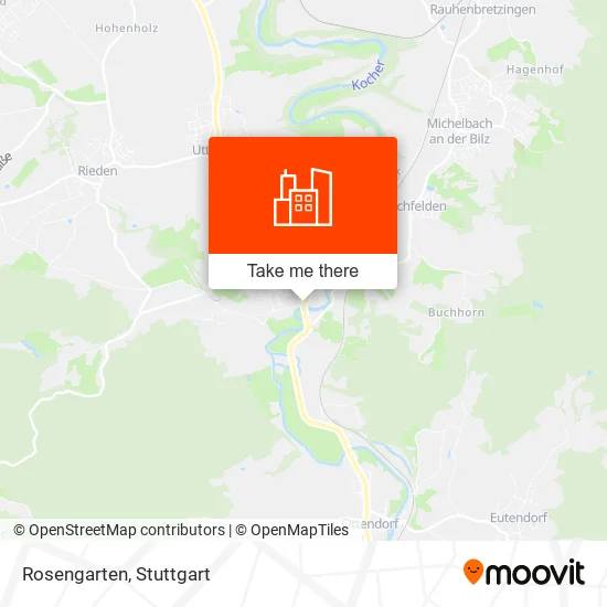 Rosengarten map