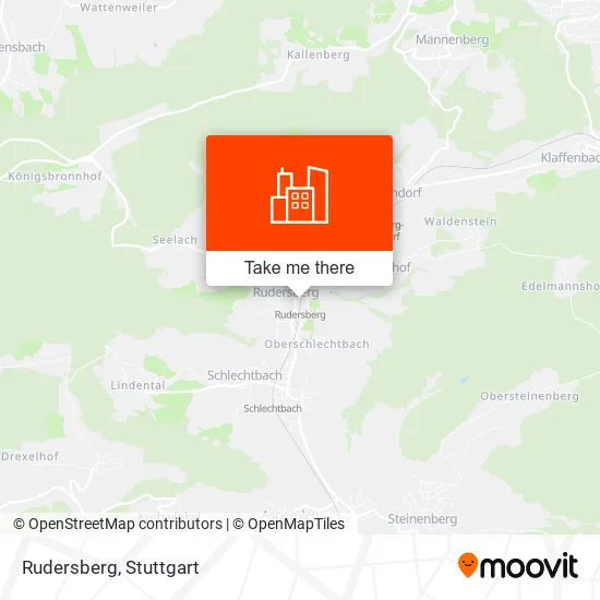 Карта Rudersberg