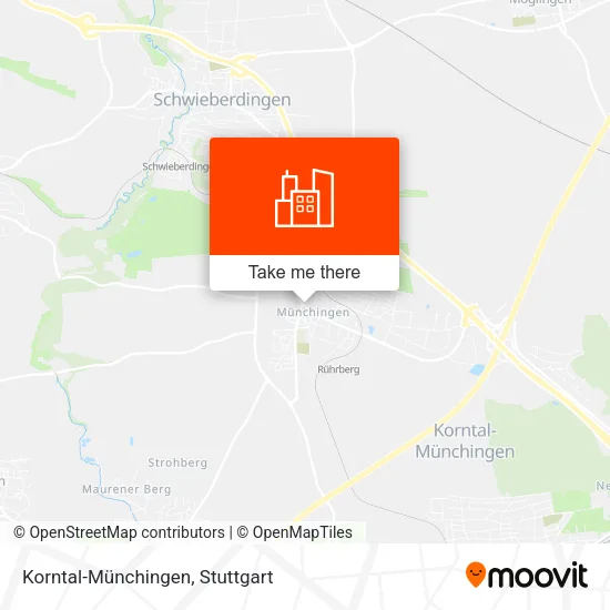 Карта Korntal-Münchingen