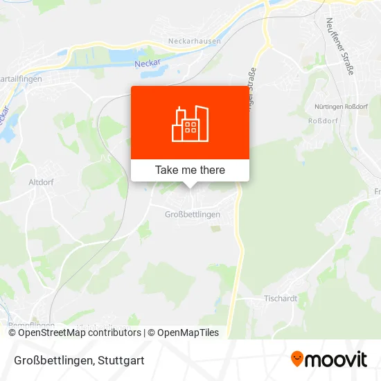 Großbettlingen map