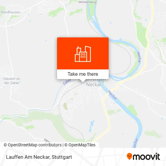 Карта Lauffen Am Neckar