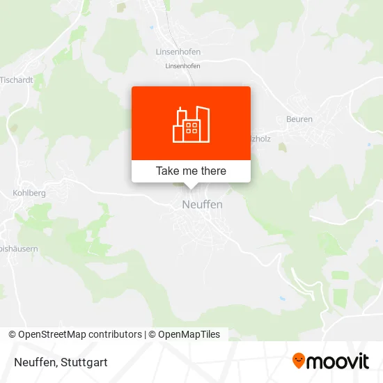 Карта Neuffen