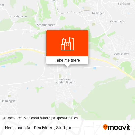 Карта Neuhausen Auf Den Fildern