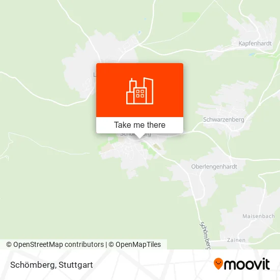 Карта Schömberg