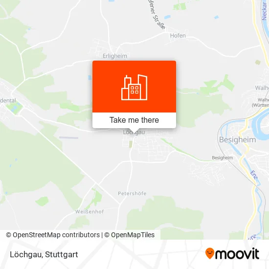 Карта Löchgau