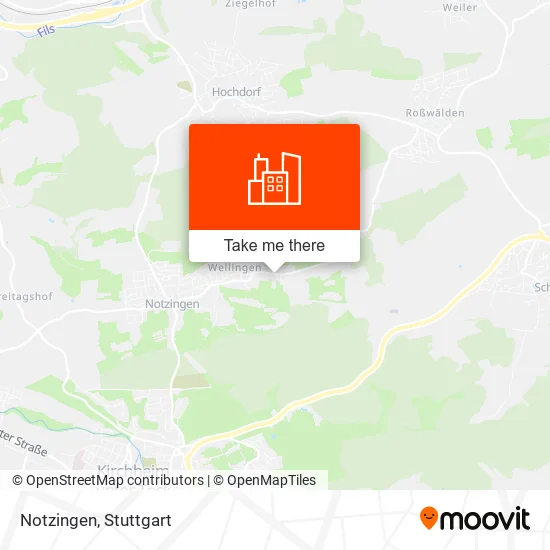 Notzingen map