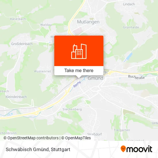 Карта Schwäbisch Gmünd