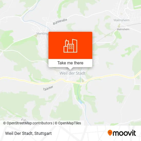 Weil Der Stadt map