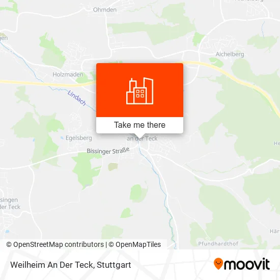 Weilheim An Der Teck map