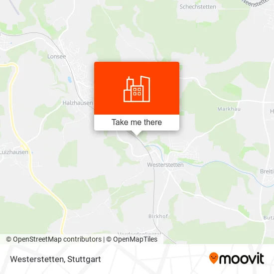Карта Westerstetten