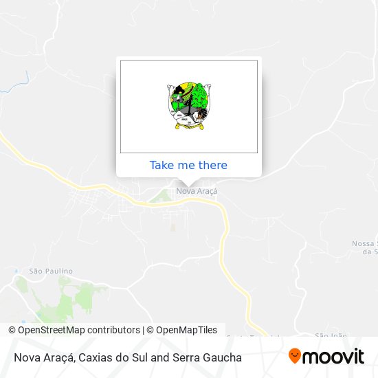 Nova Araçá map