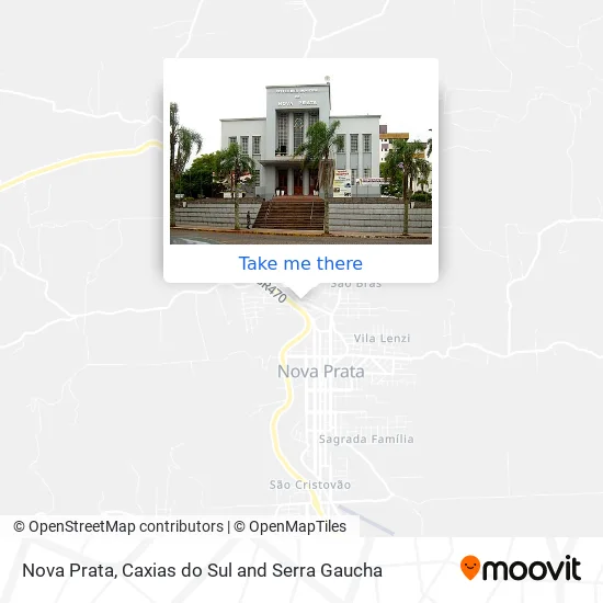 Nova Prata map