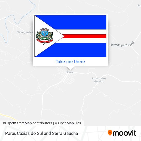 Paraí map