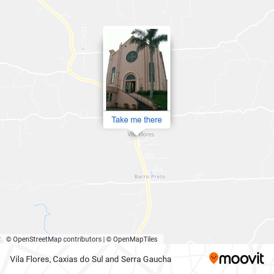 Vila Flores map
