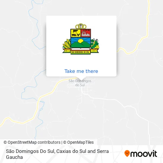 São Domingos Do Sul map