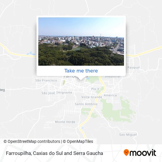 Farroupilha map