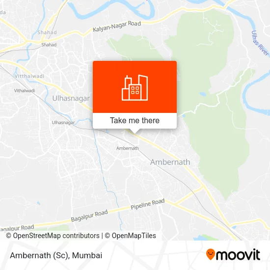 Ambernath (Sc) map