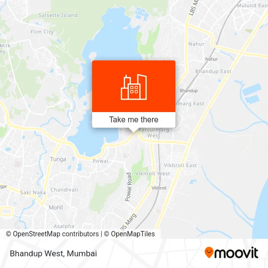 Bhandup West map