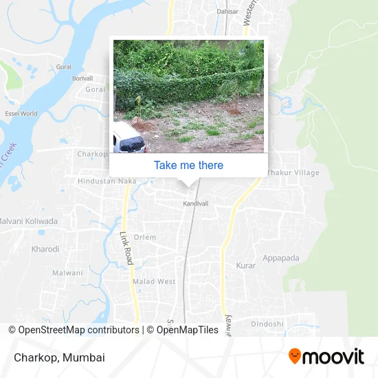 Charkop map