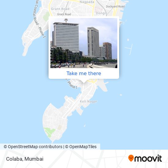 Colaba map