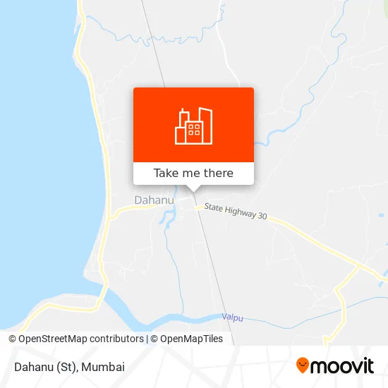 Dahanu (St) map