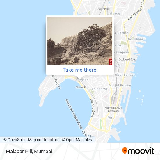 Malabar Hill map