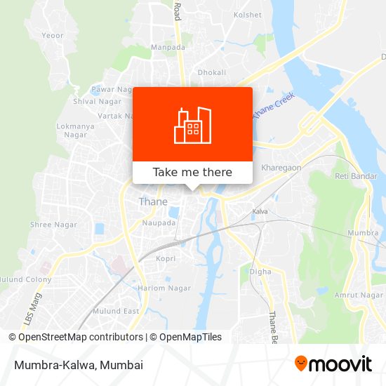 Mumbra-Kalwa map