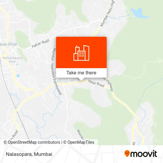 Nalasopara map