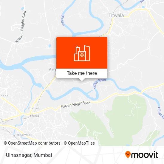 Ulhasnagar map