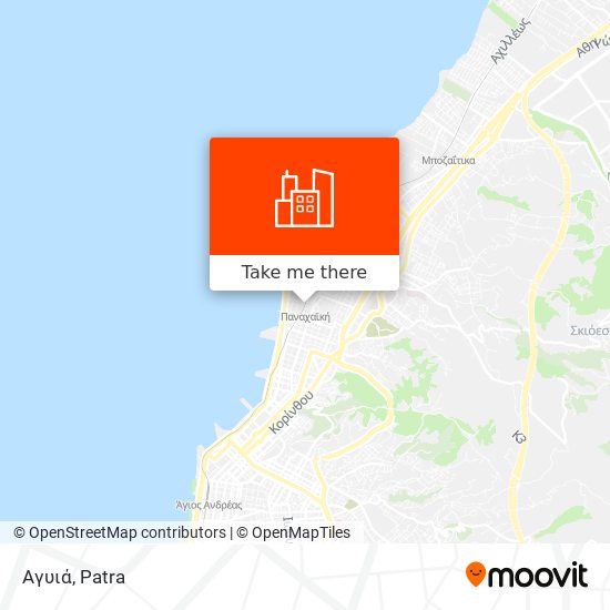 Αγυιά map