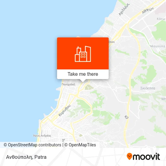 Ανθούπολη map