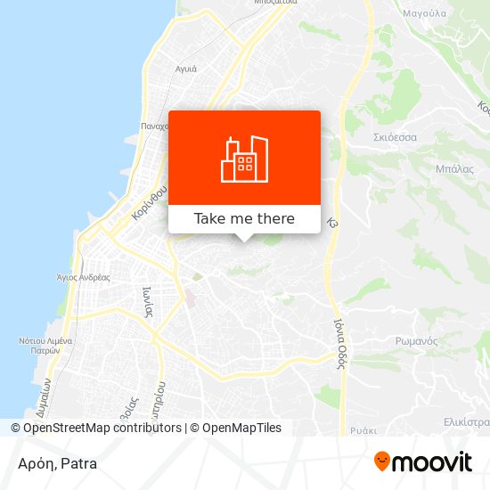 Αρόη map