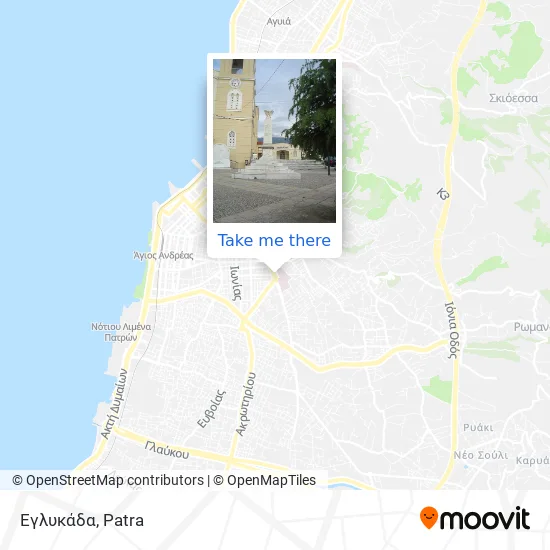 Εγλυκάδα map
