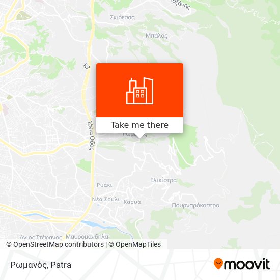 Ρωμανός map