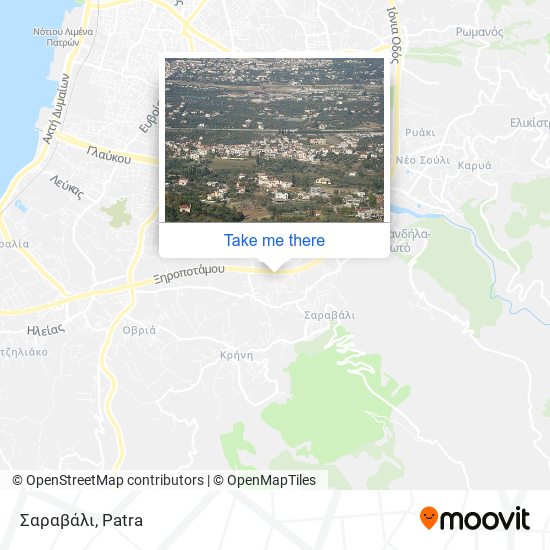 Σαραβάλι map
