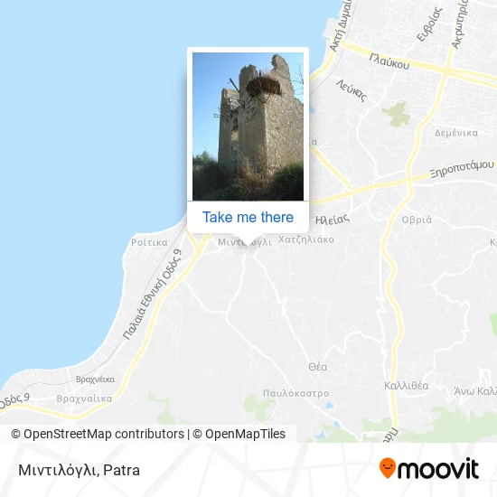 Μιντιλόγλι map