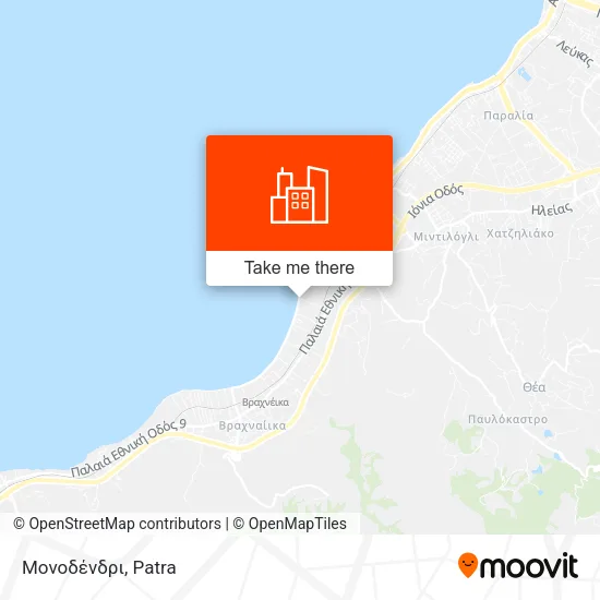 Μονοδένδρι map