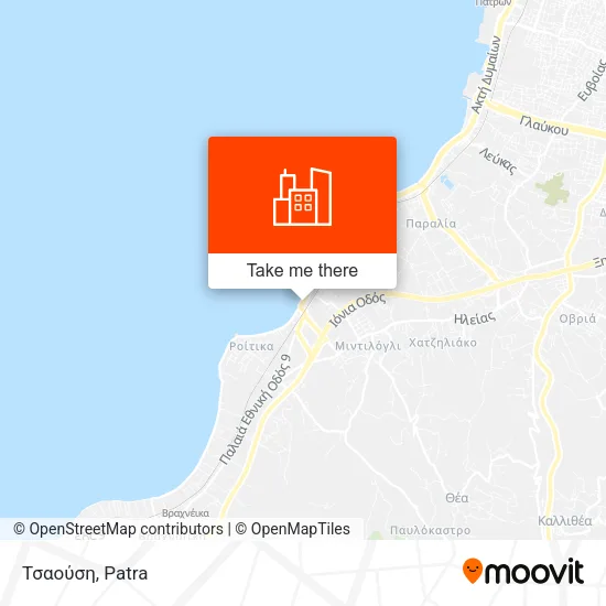 Τσαούση map