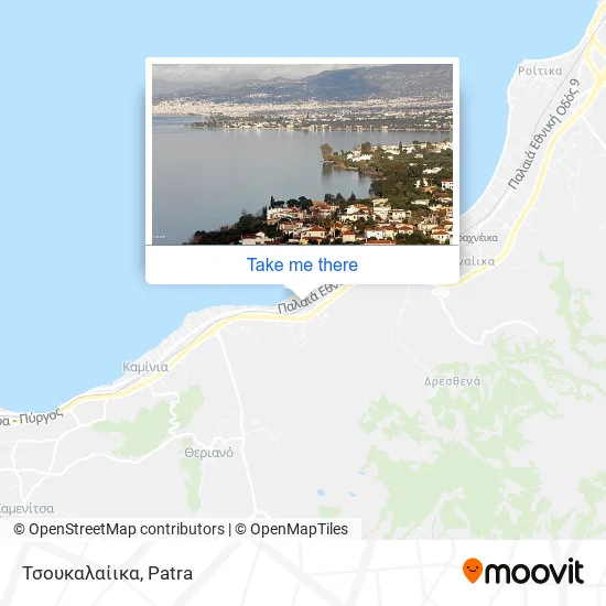 Τσουκαλαίικα map