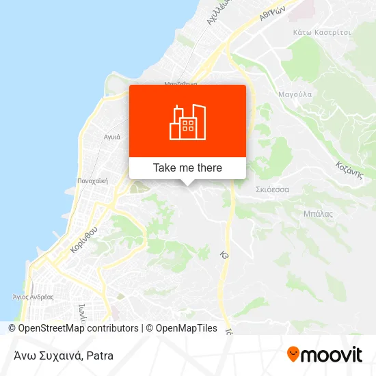 Άνω Συχαινά map