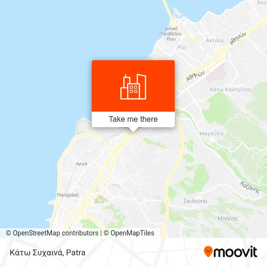 Κάτω Συχαινά map