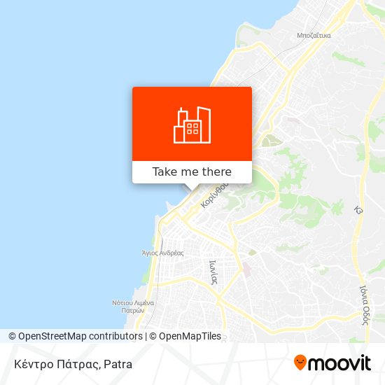 Κέντρο Πάτρας map
