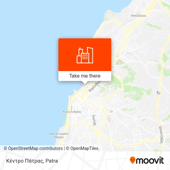 Κέντρο Πάτρας map