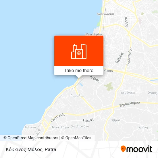 Κόκκινος Μύλος map