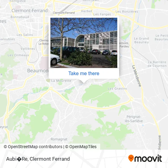 Aubi�Re map